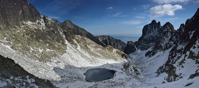 Na Przełęczy Lodowej jesienią